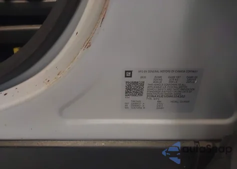 2021 Chevrolet Equinox Awd Lt из США, поврежденный, VIN 2GNAXUEV0M6104102